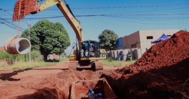 Município avança com execução de obras no Jardim Noroeste